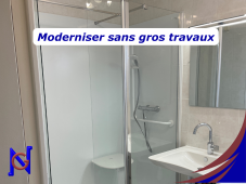 moderniser une salle de bain sans gros travaux